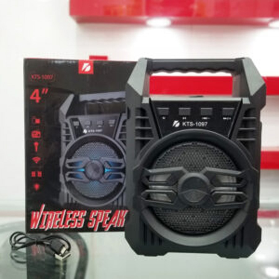  Wireless KTS-1097 Portable Bluetooth Speaker